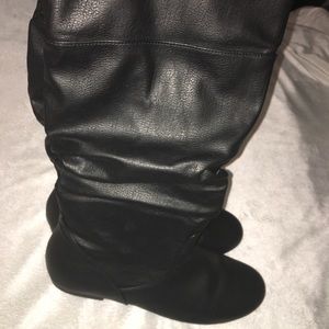 Black boots